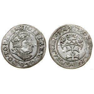 Polonia, grosz, 1540, Danzica