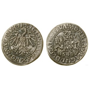 Poland, half-grosz, 1548, Vilnius