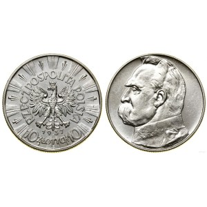Polonia, 10 zloty, 1937, Varsavia