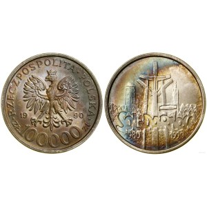 Poland, 100,000 zlotys, 1990, USA