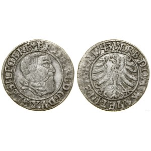 Silesia, grosz, 1543, Legnica
