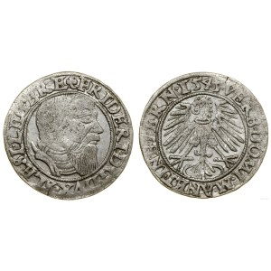 Silesia, grosz, 1545, Legnica