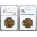 France, commemorative token minted for the World