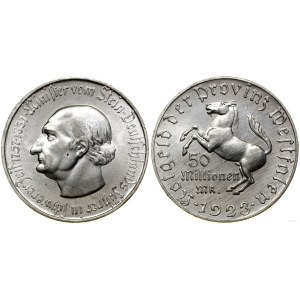 Germany, 50 million marks, 1923