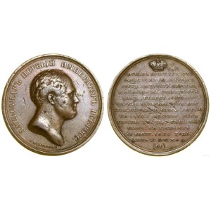 Rosja, medal z serii portretowej - Aleksander I
