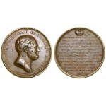Russia, medal from the portrait series—Alexander I
