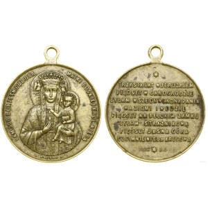 Poland, religious medallion, 1882