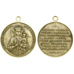 Poland, religious medallion, 1882