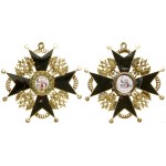 Rosja, Cesarski i Królewski Order Świętego Stanisława II klasy (Императорский и Царский Орден Святого Станислава), 1856-1917