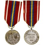 Poland, Medal of the Recovered Territories of Cieszyn Silesia, 1938