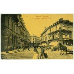 POSTCARD - Lviv. Lemberg. Jagiellońska Street - 1908