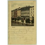 POSTCARD - Lviv. Market Square, Sobieski House - ca. 1900