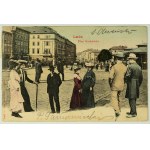 POSTCARD - Lviv. Krakow Square - 1904