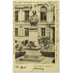 POSTCARD - Lviv. Monument to Kornel Ujejski - 1907