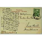 POŠTOVÁ KARTIČKA – Ľvov. Lemberg. Bernardínske námestie – okolo roku 1905