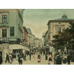 POSTCARD - Lviv. Halicka Street - 1905 [rare, lithograph, beautiful]