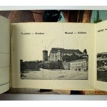 POSTCARD - Kraków. The Cloth Hall - ca. 1910 [fold-out postcard]