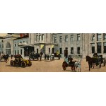 POŠTOVÁ KARTIČKA – Tarnów. Železničná stanica – 1916 [feldpost]