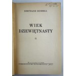 RUSSELL Bertrand - Wiek dziewiętnasty - Warszawa 1936