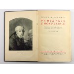LELEWEL Joachim - Pamiętnik z roku 1830-31 - Warszawa 1924