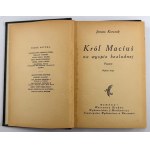 KORCZAK, Janusz - King Maciuś on a Deserted Island - Warsaw 1931 [very rare]