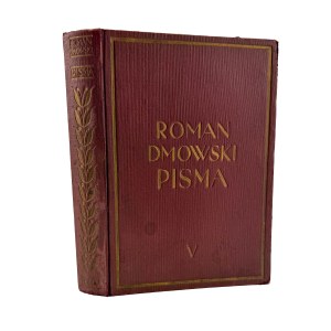 DMOWSKI Roman - Polityka Polska - Częstochowa 1937