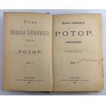 Henryk SIENKIEWICZ - *The Deluge* - Warsaw 1888 [complete set, rare]