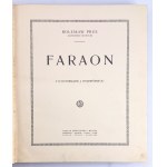 PRUS, Bolesław — *Pharaoh* — Warsaw, 1923 [illustrated by J. Holewiński, large format]