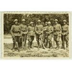 PHOTOGRAPH - 5th Sapper Battalion, Kraków [sabers, helmets]