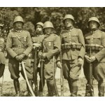 PHOTOGRAPH - 5th Sapper Battalion, Kraków [sabers, helmets]