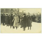 PHOTOGRAPH - Józef Piłsudski and Bolesław Wieniawa-Długoszowski on the first anniversary of the outbreak of the Greater Poland Uprising. Poznań, 1919 [photo by J. Puciński]
