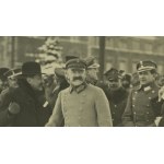 PHOTOGRAPH - Józef Piłsudski and Bolesław Wieniawa-Długoszowski on the first anniversary of the outbreak of the Greater Poland Uprising. Poznań, 1919 [photo by J. Puciński]