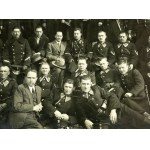 Group photograph of the State Police, Kraków District. ca. 1930 [State Police, Superintendent, Police Cadet, bayonets,]
