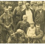 PHOTOGRAPH - 3rd Podhale Rifle Regiment. Officers on vacation in the Świętokrzyskie Mountains - Kielce, 1928 [decorations, high-ranking officers]