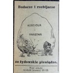 The National Self-Defense Movement’s Anniversary Grand Calendar for the Year 1937 [We Will Stifle the Jewish Threat, the Activities of the Kahal in Poland, Freemasonry, Communism, Atheism, and Anti-Semitism]
