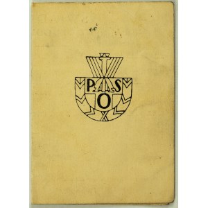 Legitymacja. Świadectwo Państwowej Odznaki Sportowej - Katowice 1932