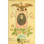 A Souvenir from Captivity. Frane Hoczek - Czechowice 1918 [Kolonia Żebracz, Bielsko, Sokół]