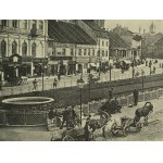 POSTCARD - Vilnius. Theater Square - ca. 1910 [horse-drawn carriages]
