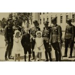 Fotografie – Důstojníci 4. pěšího pluku Legií [vyznamenání, odznaky, Virtuti Militari]
