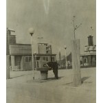 Photograph - View of the Brewery, Cement Plant, and Fuchs Factory buildings at the General National Exhibition in Poznań, 1929
