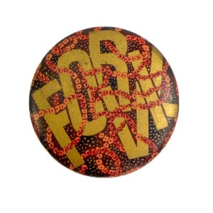 Pre-war metal powder compact. Poudre Forvil. Savita Warsaw—early 20th century [very rare]