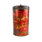 Pre-war Continental coffee tin. 500 gr. net weight—Kraków, early 20th century.