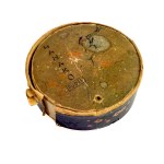 Pre-war powder compact. Hanako. Manufactured by "Kosmos" in Bielsko [oriental pattern]