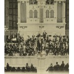 POSTCARD - Lviv. Lviv Philharmonic Orchestra - ca. 1900 [very rare, fold-out]