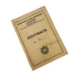 Membership Card. "Legja" Workers
