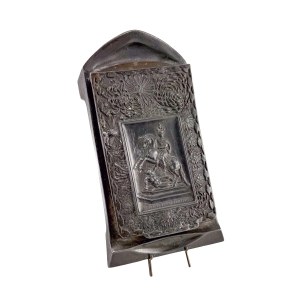 Étui à carnet d'avant-guerre. Varsovie. Monument à Jan III Sobieski – Début du XXe siècle [rare]