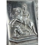 Étui à carnet d'avant-guerre. Varsovie. Monument à Jan III Sobieski – Début du XXe siècle [rare]
