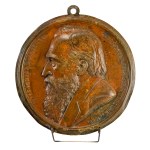 Patriotic Medal. Józef Ignacy Kraszewski. Henneberg Brothers, Warsaw, 1880