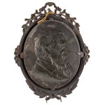 Plaquette patriotique. Józef Ignacy Kraszewski – 1887 [fonte, plaquette de deuil]