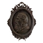 Plaquette patriotique. Józef Ignacy Kraszewski – 1887 [fonte, plaquette de deuil]